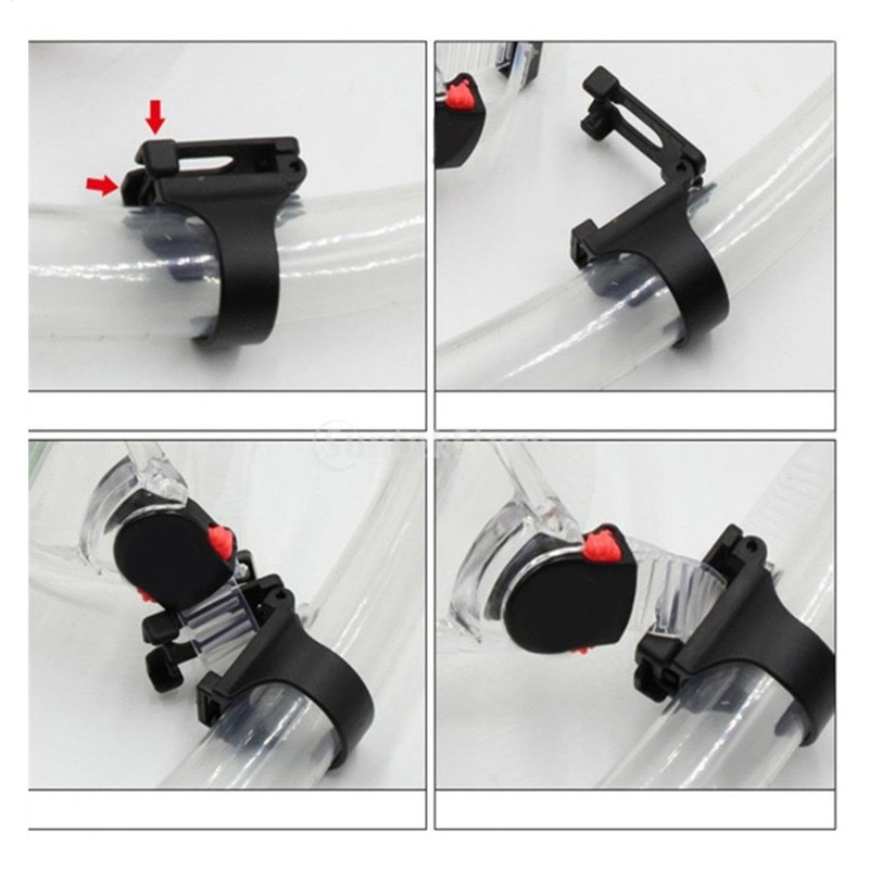 Snorkel Clip Replacement for Diving - Snorkel Keeper Clip Automatic