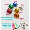 KINGTOOL Hot Foil Embossing Stamping Pen with 6 Rolls Hot