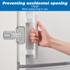 Molain 2 Pcs Child Proof Refrigerator Lock, Upgrade Pet Safety