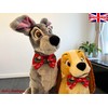 dod.i_boutique New Dogs Bow Tie Bowtie Merry Christmas SANTA RED