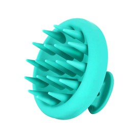 Scalp Massage Shampoo Brush, Scalp Washer/exfoliator, Soft Hair Brush, Scalp Care, Scalp Massage, Integrated Design, Both Dry and Wet, Applicable to All People (Green)