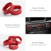 Auovo Air Conditioner Switch Knob Cover for 2018-2023 Wrangler JL