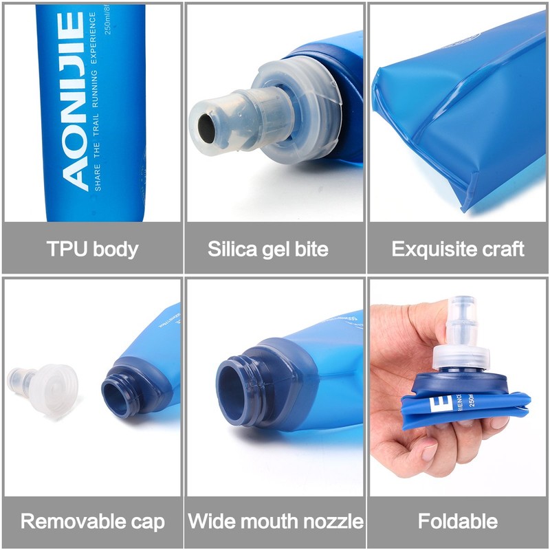 Geila Handheld Water Bottle for Running, 17 oz Handheld Water