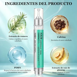 2PCS Sérum Capilar, Repara El Cabello Dañado y Suaviza El Frizz, Sérum Capilar, Hair Growth Serum, Fortalece Las Raíces Del Cabello y Promueve El Crecimiento Del Cabello (2PCS)