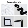 150-Inch Projector Screen, Foldable & Washable Projector Screen, High Density