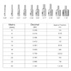 Glass Drill Bit Set, 3 pcs Diamond Drill Bits Hole