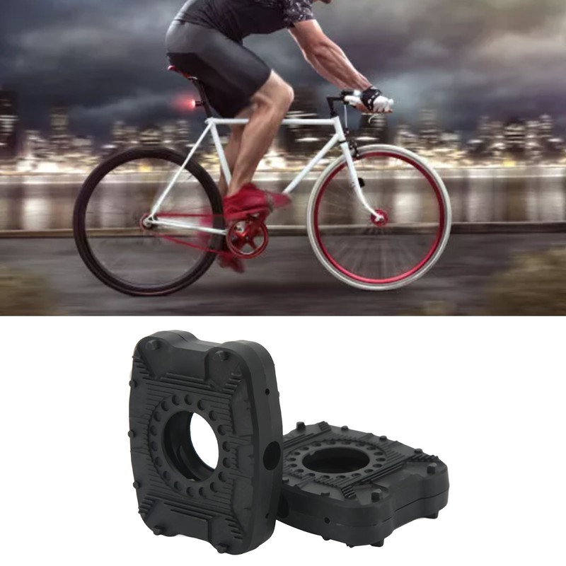1 Pair Bike Clipless Pedal to Flat Pedal Converter Road