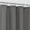 ALYVIA SPRING Extra Long Fabric Shower Curtain Liner Waterproof -