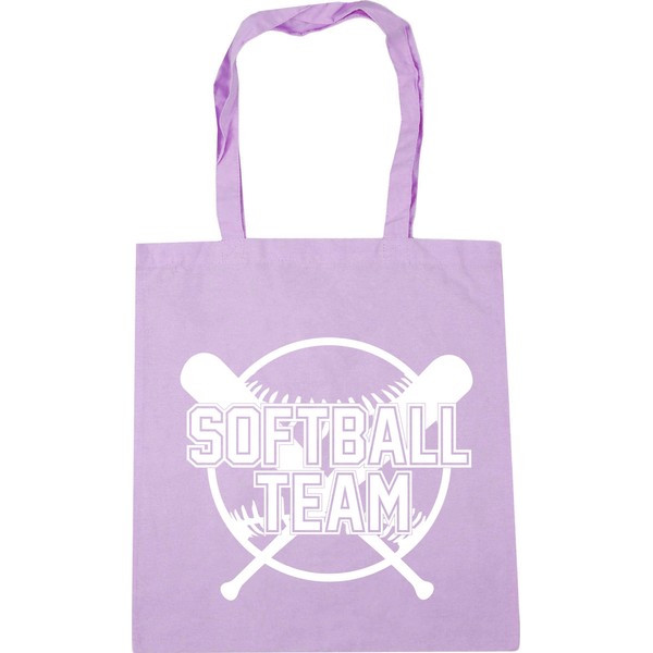 Hippowarehouse Softball team Tote Shopping Gym Beach Bag 42cm x38cm,