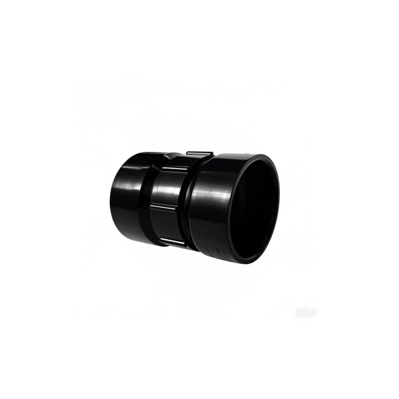 Lesso 2''ABS Union 2-Inch X 2-Inch Hub Union,Black 2 Inch