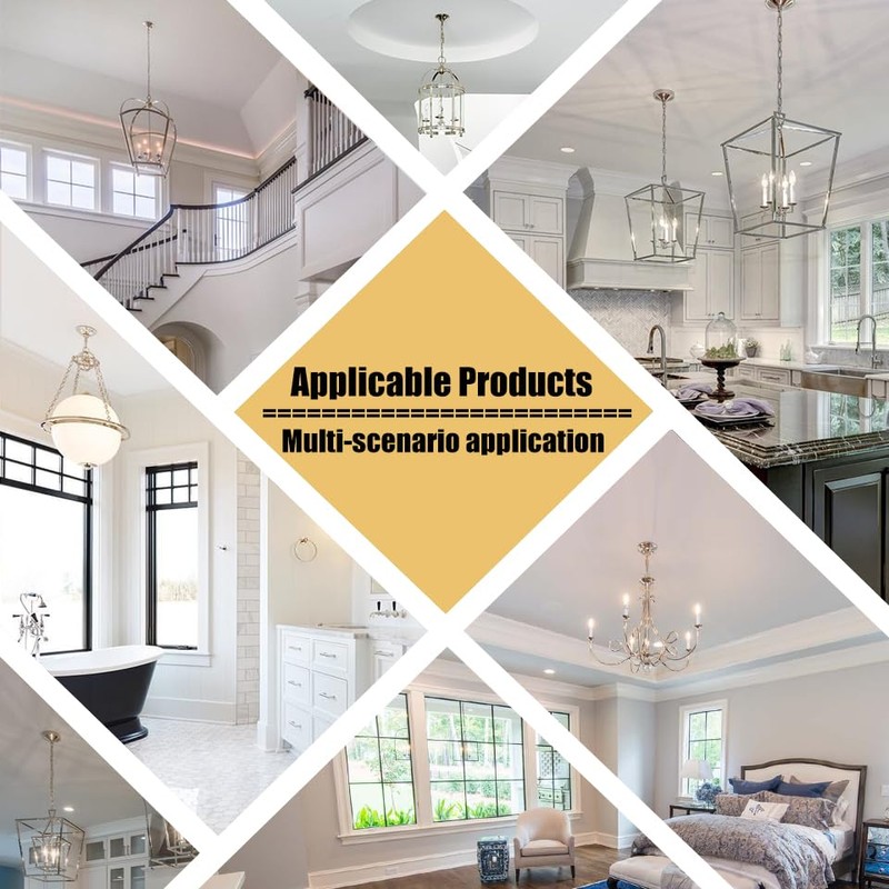 Light Fixture Cross Bar Kit Screw Collar Loop Kit Canopy