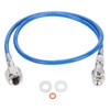 G5/8-14 1 Universal CO2 Gas Cylinder Soda Hose Adapter 1m