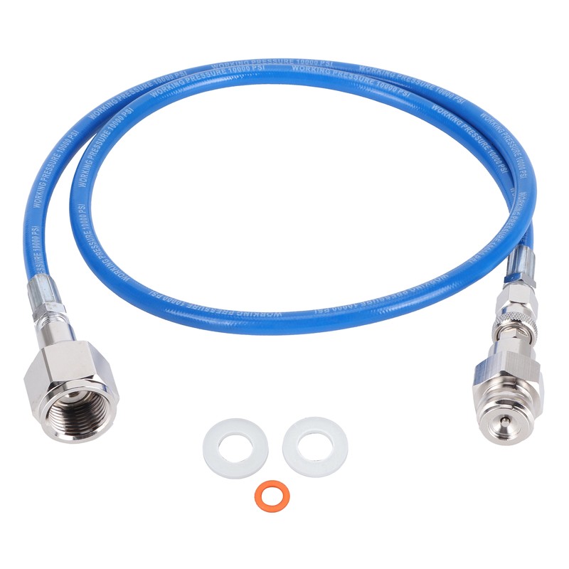 G5/8-14 1 Universal CO2 Gas Cylinder Soda Hose Adapter 1m