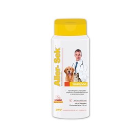 HOLLAND Aller-sek 250 ml, Shampoo Hipoalergénico para Perros y Gatos