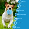 Smart Interactive Dog Ball Toy with LED Lights IP54 Waterproof