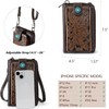 Montana West Crossbody Cell Phone Purse For Women Western Style