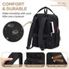 Qualyphant Extra Large Diaper Bag Backpack for Two Kids Twins