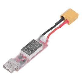 2‑6S XT60 to USB Charging Converter Lipo Battery to Mobile Phone Charging Adapter Board with Voltage Protection