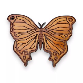 HipFlaskPlus Butterfly - Cedar Ornament
