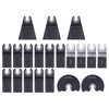 20Pcs Oscillating Saw Blade Quick Release Universal Cutting Tool Set