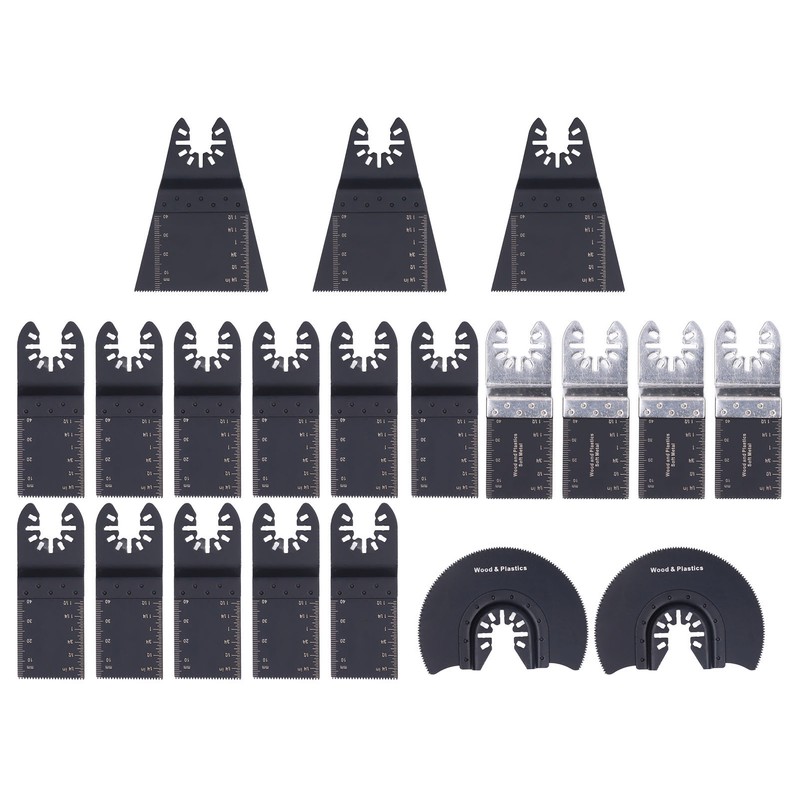 20Pcs Oscillating Saw Blade Quick Release Universal Cutting Tool Set