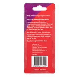 BeautyPRO Cuticle Nipper - 1/4 Jaw