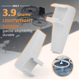 for DJI Flip Extension Landing Gear Drone Accessories for DJI Flip Increased Heightening Bracket Landing Legs Protector Rear Bracket（1 Pair）