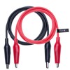 Crocodile Clips Electrical Insulated Wire Multimeter Test Leads Set Alligator