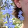Pixie Nut & Co. Sun Orchid Hoop Earrings