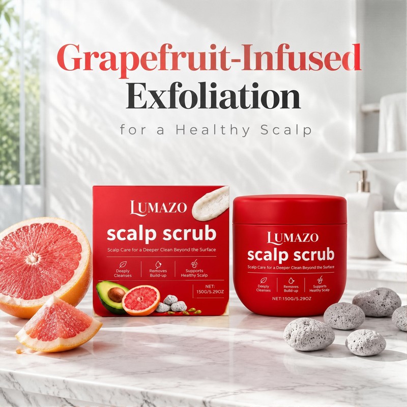 Scalp Scrub,150g Scalp Scrub Psoriasis Red Jar(2pcs)