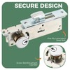 MOOTVGOO Storefront Door Mortise Lock Hook, Commercial Door Locks, Hook