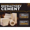 FireCast Castable Refractory Cement Mix 3110 Degree Fahrenheit 10 Lbs