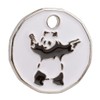 Harts Banksy Panda with guns urban art Trolley locker Token