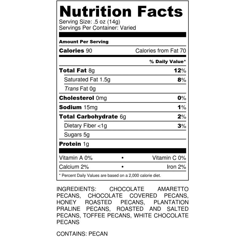 Millican Pecan Pecan Gift Tin - 2 lbs | Seventh