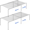 Tomorotec Stainless Steel Expandable Kitchen Storage Organizer Spice Rack Cabinet