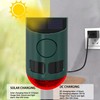 QXMH Solar Outdoor Motion Sensor Alarm-112db Motion Detector Alarm Light,Alarm