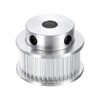 sourcing map GT-2 40T Pulley Synchronous Wheel 5mm Bore, Aluminum