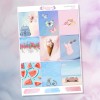 Summer Breeze Weekly Journaling Sticker Sheet Set - Set of 4  - Page 1