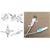DIY Cartoon Style Spiral Wire Protectors Set/Earphone Cords (Mr.Q)