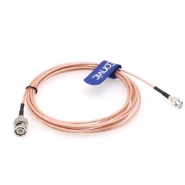 Eonvic BNC to Mini BNC Male Straight Crimp Coaxial RF Pigtail RG316 Cable for Atomos Monitors 4K Video Camera Blackmagic Hyperdeck Shuttle 3 m