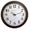GB6010 Extra Large Walnut Round Wall Clock 60cm