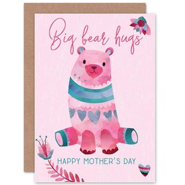 Big Bear Hugs - Happy Mothers Day Card CP3209
