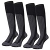VAXPOT VA-1790 Snowboard Ski Socks, Set of 2, Thermolite, Graduated