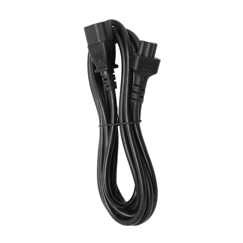 IEC320 C14 Male to C5 Female Power Cable Tension Resistant