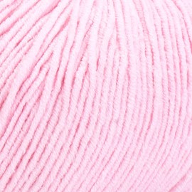 3 Ball (Skein) YarnArt Jeans Yarn, 55% Cotton 45% Polyacrylic, Total 5.28 Oz. Each 1.76 Oz (50g)/160 m (174 yds), Yarn Weight: 2 : Fine-Sport (74 - Light Pink, 3 Pack)