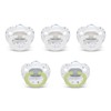 NUK - Chupetes de ortodoncia cómodos, colección atemporal, 0-6 meses,