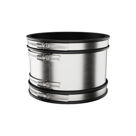 Fernco 1002-66RC Shielded PVC Pipe Coupling for Clay to Cast Iron, Plastic or Steel Plumbing Connections