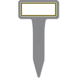 AVERY Zweckform 62028 Living Plant Signs (2 Signs, 6 Labels, Writeable, 76 x 145 mm) Grey/White