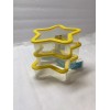 Unbranded Lot of 3 Plastic Soft Grip STAR Cookie Cutters