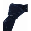 Corbata de lana para el cuello de cachemira para hombre,